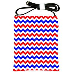 Zig Zag Pattern Shoulder Sling Bags by Celenk