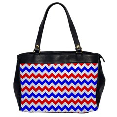 Zig Zag Pattern Office Handbags by Celenk