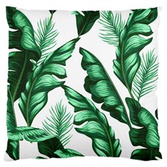 Banana Leaves And Fruit Isolated With Four Pattern Large Cushion Case (two Sides)