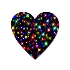 Fireworks Rocket New Year S Day Heart Magnet by Celenk