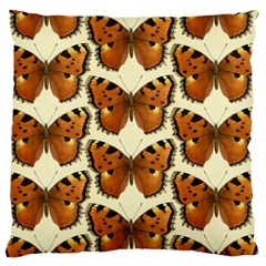 Butterfly Butterflies Insects Large Flano Cushion Case (two Sides) by Celenk