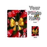 Christmas Star Winter Celebration Playing Cards 54 (Mini)  Front - Heart10