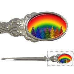 Christmas Colorful Rainbow Colors Letter Openers by Celenk