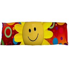 Sun Laugh Rays Luck Happy Body Pillow Case (dakimakura) by Celenk