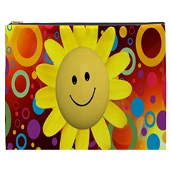 Sun Laugh Rays Luck Happy Cosmetic Bag (xxxl) 