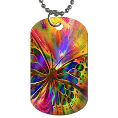 Arrangement Butterfly Aesthetics Dog Tag (one Side) by Celenk