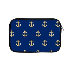 Gold Anchors Background Apple Macbook Pro 13  Zipper Case by Celenk