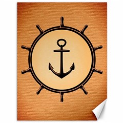Nautical Anchor Marine Ocean Sea Canvas 36  X 48  