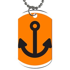Anchor Keeper Sailing Boat Dog Tag (one Side) by Celenk