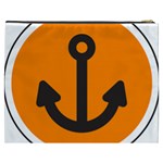 Anchor Keeper Sailing Boat Cosmetic Bag (XXXL)  Back