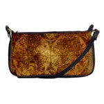 Map Of The World Old Historically Shoulder Clutch Bags Front