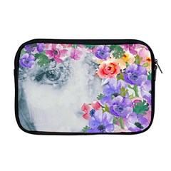 Flower Girl Apple Macbook Pro 17  Zipper Case by NouveauDesign