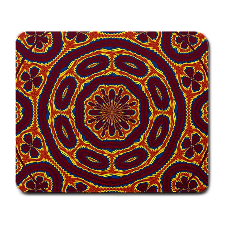 Geometric Tapestry Large Mousepads