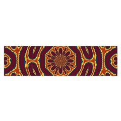 Geometric Tapestry Satin Scarf (Oblong)