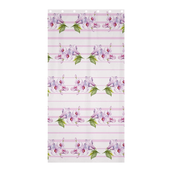 Floral Pattern Shower Curtain 36  x 72  (Stall) 