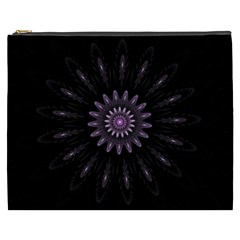 Fractal Mandala Delicate Pattern Cosmetic Bag (xxxl) 