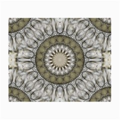 Mandala Sand Color Seamless Tile Small Glasses Cloth by Celenk