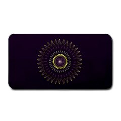 Fractal Purple Mandala Violet Medium Bar Mats by Celenk