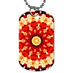 Abstract Art Abstract Background Dog Tag (one Side) by Celenk