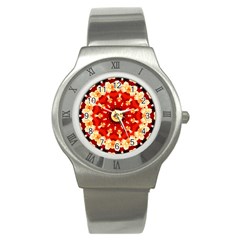 Abstract Art Abstract Background Stainless Steel Watch by Celenk