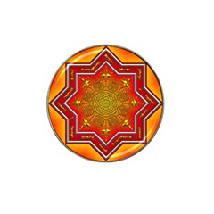 Mandala Zen Meditation Spiritual Hat Clip Ball Marker by Celenk