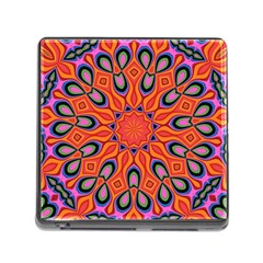 Abstract Art Abstract Background Memory Card Reader (square) by Celenk