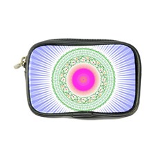 Flower Abstract Floral Coin Purse by Celenk