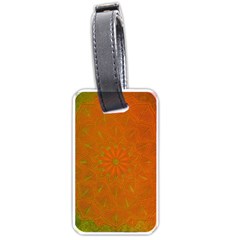 Background Paper Vintage Orange Luggage Tags (one Side) 