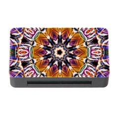 Kaleidoscope Pattern Kaleydograf Memory Card Reader With Cf by Celenk