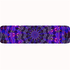 Purple Kaleidoscope Mandala Pattern Large Bar Mats by Celenk