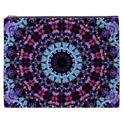 Kaleidoscope Shape Abstract Design Cosmetic Bag (xxxl) 