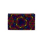 Kaleidoscope Pattern Ornament Cosmetic Bag (Small)  Back