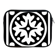 Mandala Pattern Mystical Apple Ipad 2/3/4 Zipper Cases by Celenk