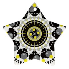 Mandala Geometric Design Pattern Ornament (star) by Celenk