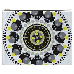 Mandala Geometric Design Pattern Cosmetic Bag (xxxl) 