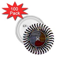 Whole Complete Human Qualities 1 75  Buttons (100 Pack)  by Celenk