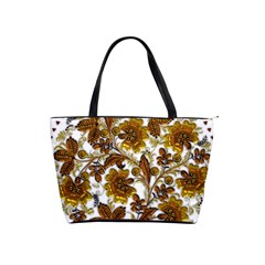 Mandala Metallizer Art Factory Shoulder Handbags by Celenk