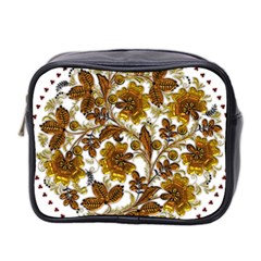 Mandala Metallizer Art Factory Mini Toiletries Bag 2-side by Celenk