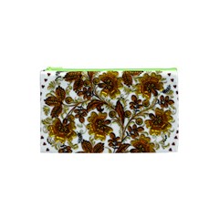 Mandala Metallizer Art Factory Cosmetic Bag (xs) by Celenk