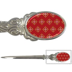 Pattern Background Holiday Letter Openers by Celenk