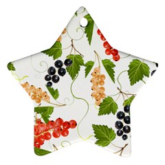 Juicy Currants Ornament (star) by TKKdesignsCo