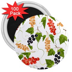 Juicy Currants 3  Magnets (100 Pack) by TKKdesignsCo