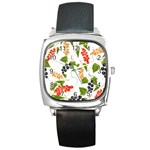 Juicy Currants Square Metal Watch