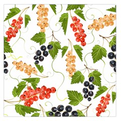 Juicy Currants Large Satin Scarf (square) by TKKdesignsCo