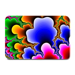 Fractal Background Pattern Color Plate Mats