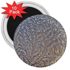 Eiskristalle Hardest Frozen Texture 3  Magnets (10 Pack)  by Celenk