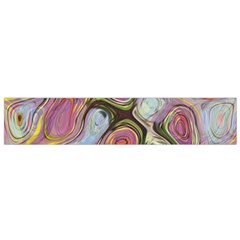 Retro Background Colorful Hippie Small Flano Scarf by Celenk