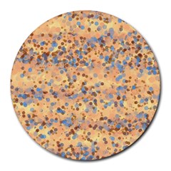 Background Abstract Art Round Mousepads