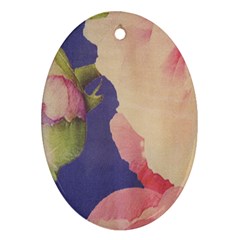 Fabric Textile Abstract Pattern Ornament (oval) by Celenk