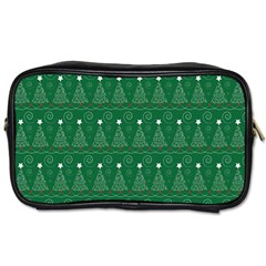 Christmas Tree Holiday Star Toiletries Bags 2-side by Celenk